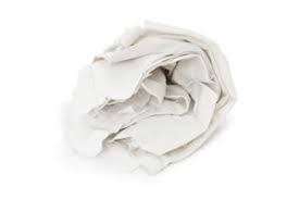 White Cotton Hosiery Rags Wipers