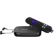 Insert the micro sd card into the back of the compatible roku player. Roku Ultra Hdr 4k Uhd Streaming Media Player 4670r B H Photo