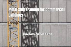 metal stud framing for commercial