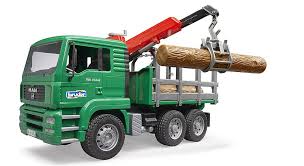 bruder toys forestry man timber truck