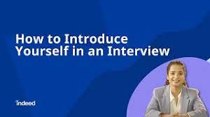 self introduction for interview 2024