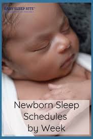 Newborn Sleep Schedules By Week The Baby Sleep Site