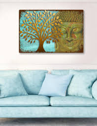 Vinoxo Simple Buddha Wall Art Painting