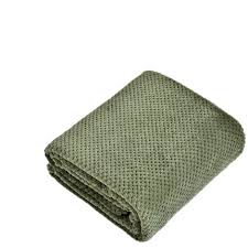 fringed knitted blanket blanket towel