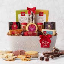 thinking of you great taste gift basket