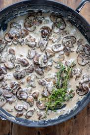 easy creamy mushroom sauce veggie