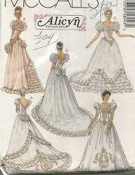 This is such a beautiful dress pattern, especially made as a wedding dress like diana wore for her wedding! Mccall S Pattern 7894 Vintage Wedding Dress Pattern Bridesmaids Sz 10 Uncut 18 00 Picclick