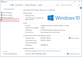 how to set environment variables windows 10