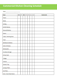 39 sle kitchen schedules in pdf
