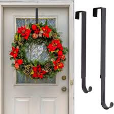 24 metal wreath hook for front door