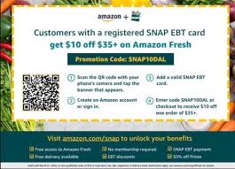amazon provides free delivery to ebt