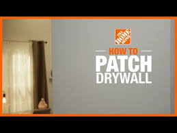 how to patch and repair drywall the