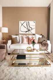 rose gold living room decor ideas