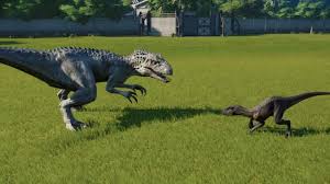 This is the perfect blend of the two most dangerous. 2 Indoraptor Vs Indominus Rex Jurassic World Evolution Youtube