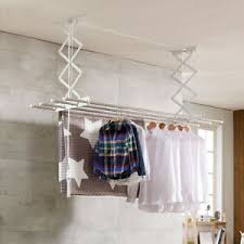 Hogan wood wall mount clothes drying rack demo.avi. Retractable Clothes Dryer Hanger Laundry Hanging Drying Rack Indoor Wall Mounted 8852087904762 Ebay