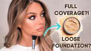 full coverage loose mineral foundation