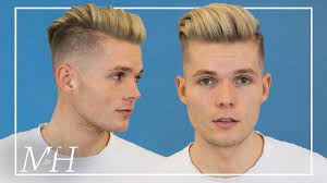men s skin fade haircut with long top