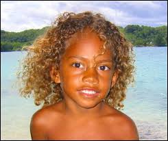 The solomon islands debuted in the sixth edition of east vision song contest. Black People With Natural Blonde Hair Melanesian Population Afroculture Net