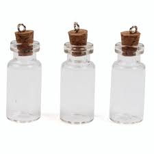 miniature glass bottles 3 pack hobbycraft
