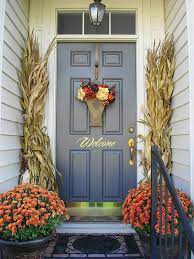 fall outdoor decorating ideas living