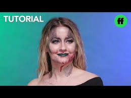 creepy mermaid makeup tutorial for