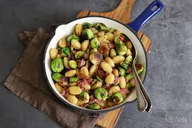 gnocchi with brussels sprouts and