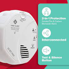 Certain content that appears on this site comes from. First Alert Sco501cn 3st Battery Operated Combination Smoke And Carbon Monoxide Alarm With Voice Location Combination Smoke Carbon Monoxide Detectors Amazon Com