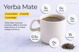 yerba mate nutrition facts and health