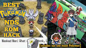 Best Pokémon NDS ROM for Android/PC ( including sun and moon Pokemon) -  YouTube
