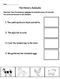 Videos and songs to help first grade kids learn how to use apostrophe s for singular possessive nouns and apostrophe for plural possessive nouns ending in s. Possessive Nouns Cut And Paste Worksheets Teaching Resources Tpt