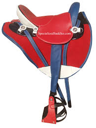Ultralight Saddle Saddles Leather Red Flats