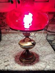 Vintage Victorian Ruby Red Glass Bubble