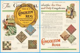 1929 congoleum gold seal rug flooring