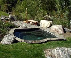 Inground Fiberglass Spa Hot Tub