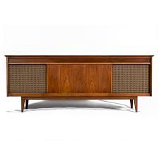 mid century modern console stereo