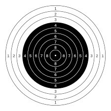 File 10 M Air Rifle Target Svg Wikimedia Commons