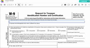It is required to dispatch a copy of irs 1099 form independent contractor agreement to the respective personnel by january 31 of the year following the payment. W 9 Form Fill Out The Irs W 9 Form Online For 2019 Smallpdf