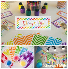 learn colorfully classroom decor