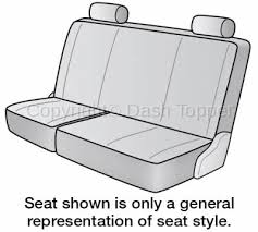 2022 Gmc Sierra 2500 Hd Seat Cover Rear