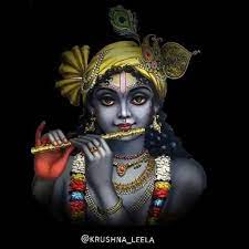🔥 Artistic Lord Krishna Images Black ...