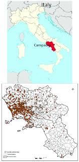 Sparticus started his famous slave. Map Of Illegal Waste Dumping Sites In The Region Of Campania Italy Download Scientific Diagram