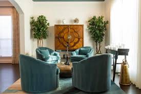 use teal in your living room
