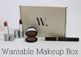 wantable makeup box review feat face