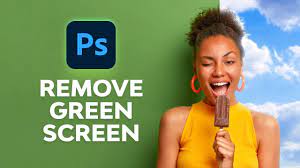how to remove green screen in photo
