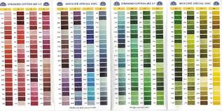 Dmc Tapestry Wool Colour Chart Les Patrons De Broderie