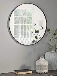 Round Mirrors Slim Frame Mirror Wall