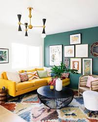 yellow living rooms