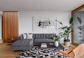 mid century modern living room styles