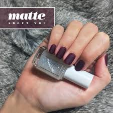 Matte nail polish comes in an assortment of hues and tones. Essie We Re Matte About You And The New Essie Matte Top Coat The Perfect Way To Update Your Look This Weekend Facebook