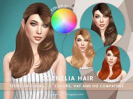 cornelia hair color slider patreon